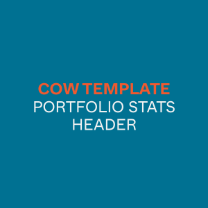 Portfolio Header Stats
